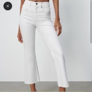 Zara cropped flare us 0